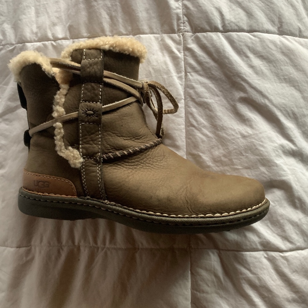 Ugg shearling ankle boots